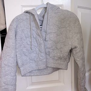 Cropped pacsun zip up